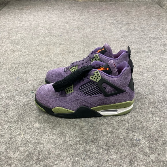 Jordan 4 Retro Crayola Purple Size 6.5W DS - Picture 6 of 6